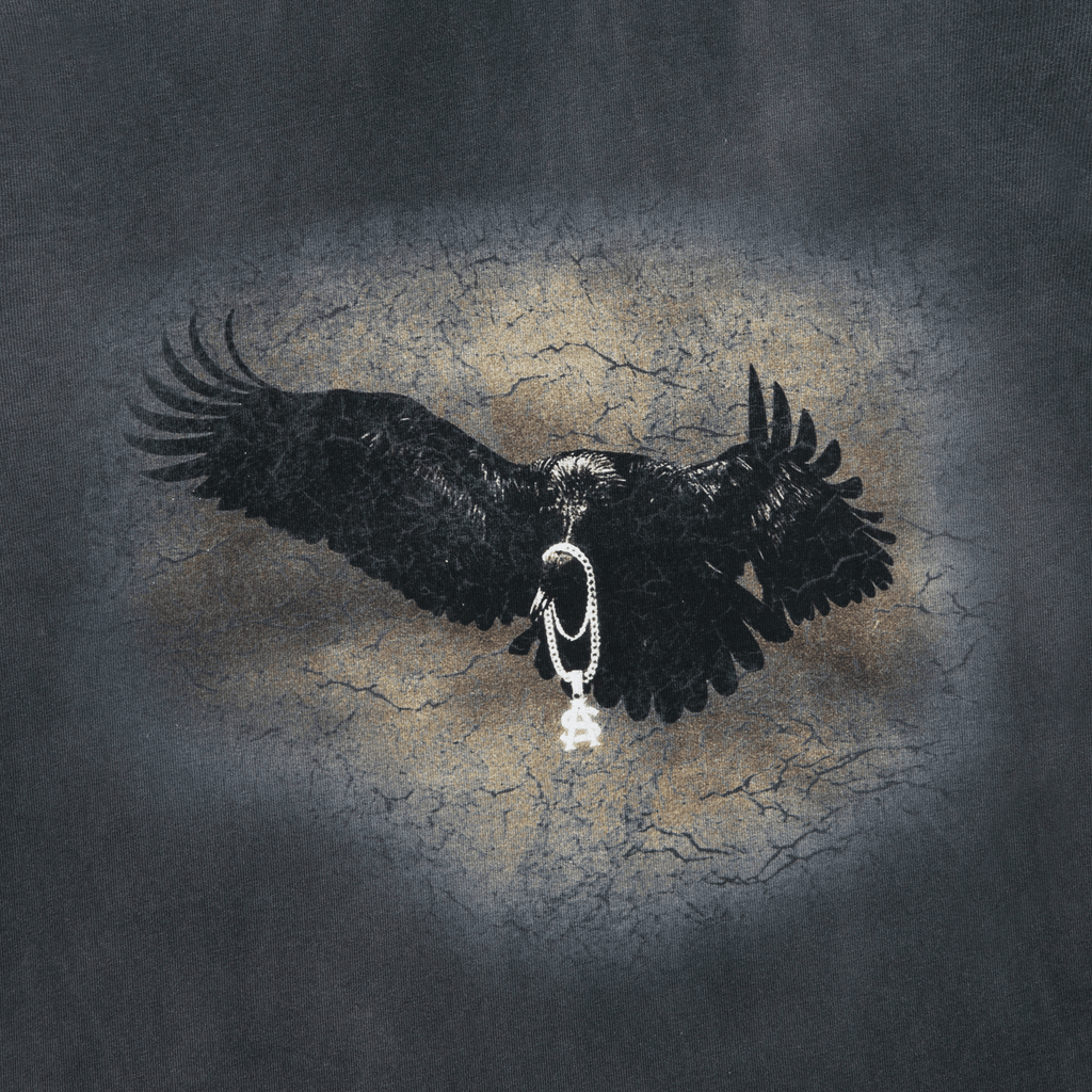 Chained Eagle Tee [Black]