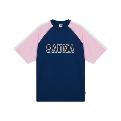 Raglan College Tee [Blue]