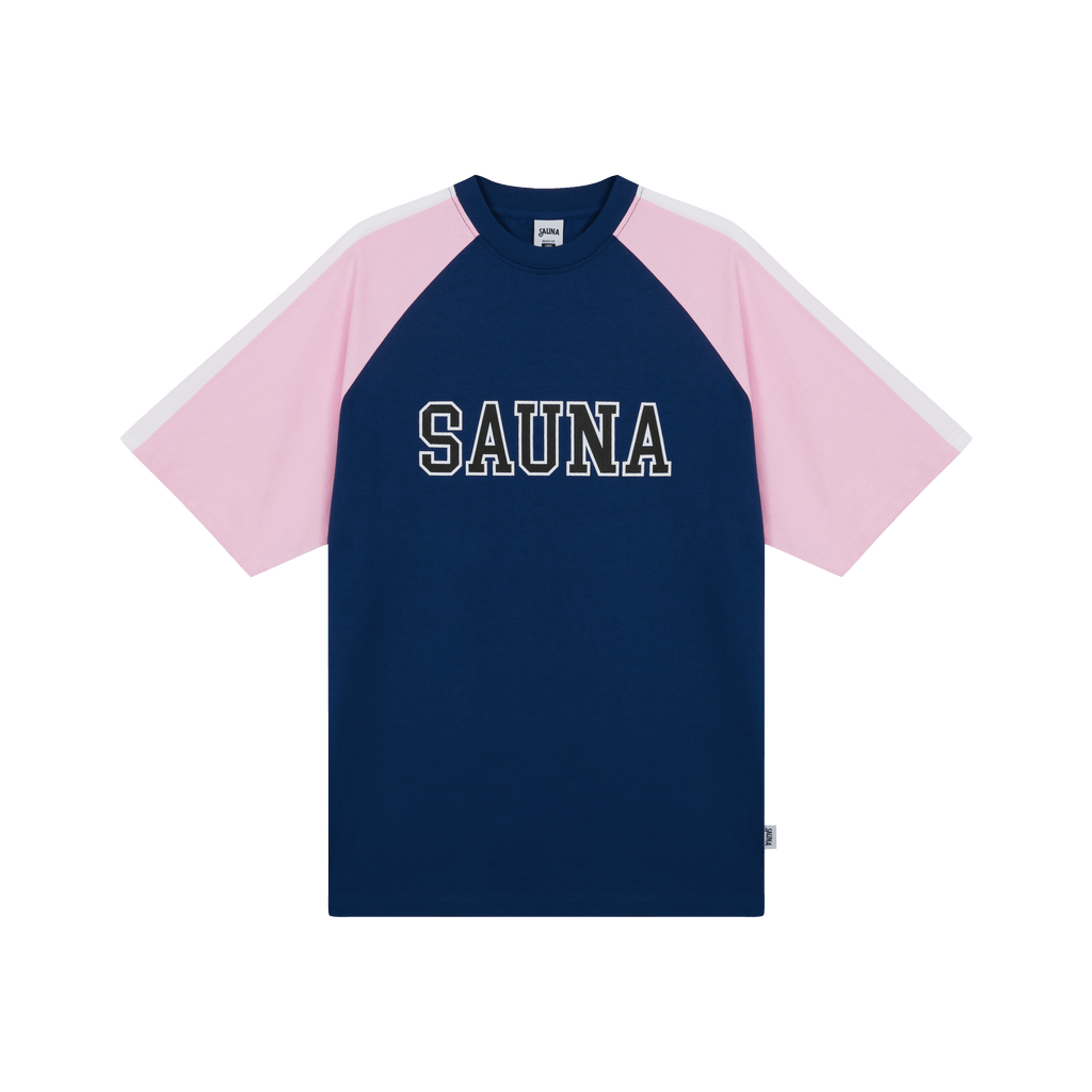 Raglan College Tee [Blue]