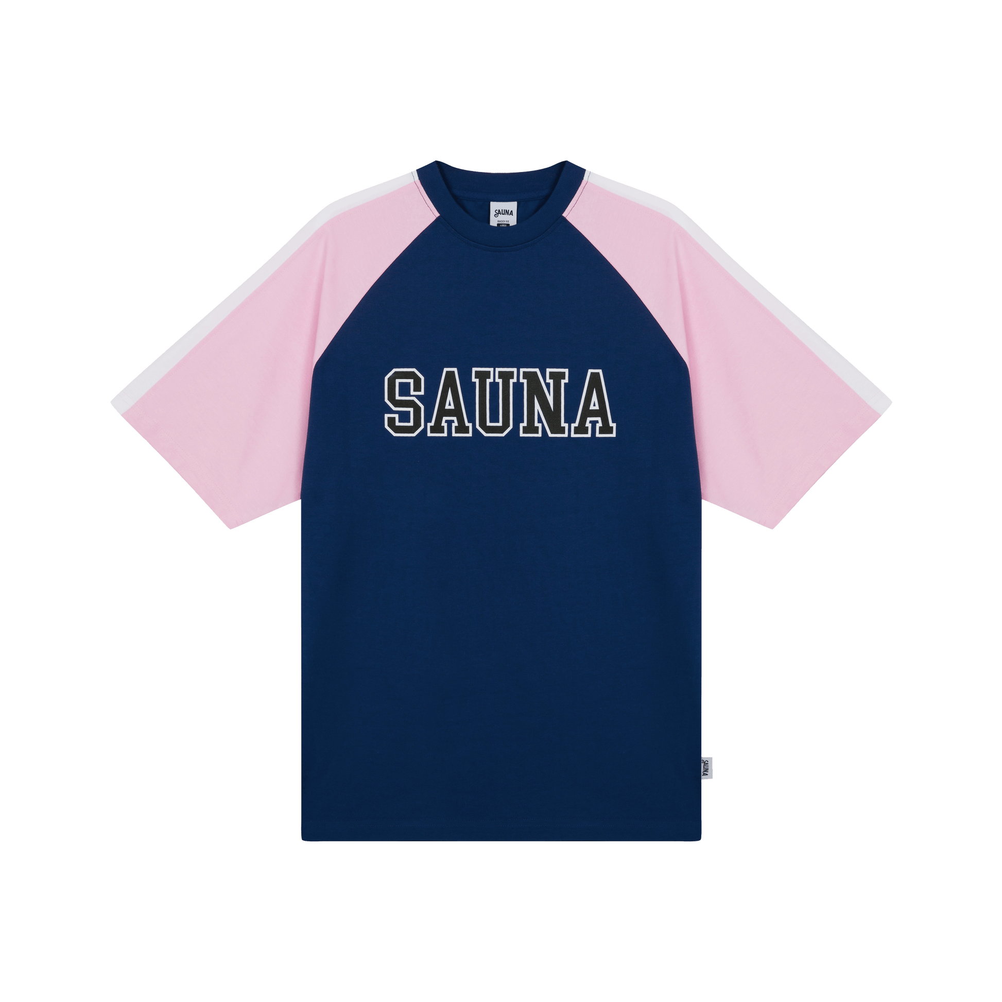 Raglan College Tee [Blue]