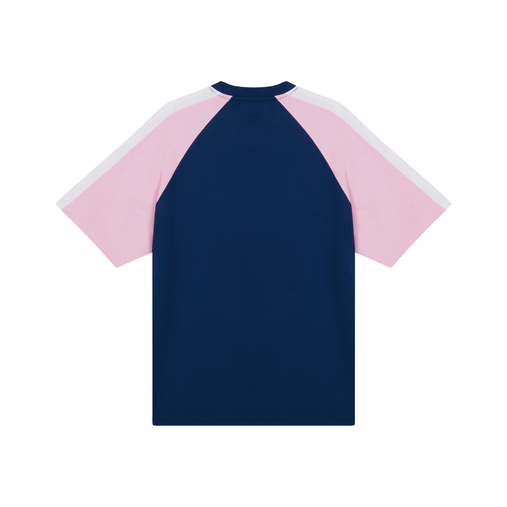 Raglan College Tee [Blue]