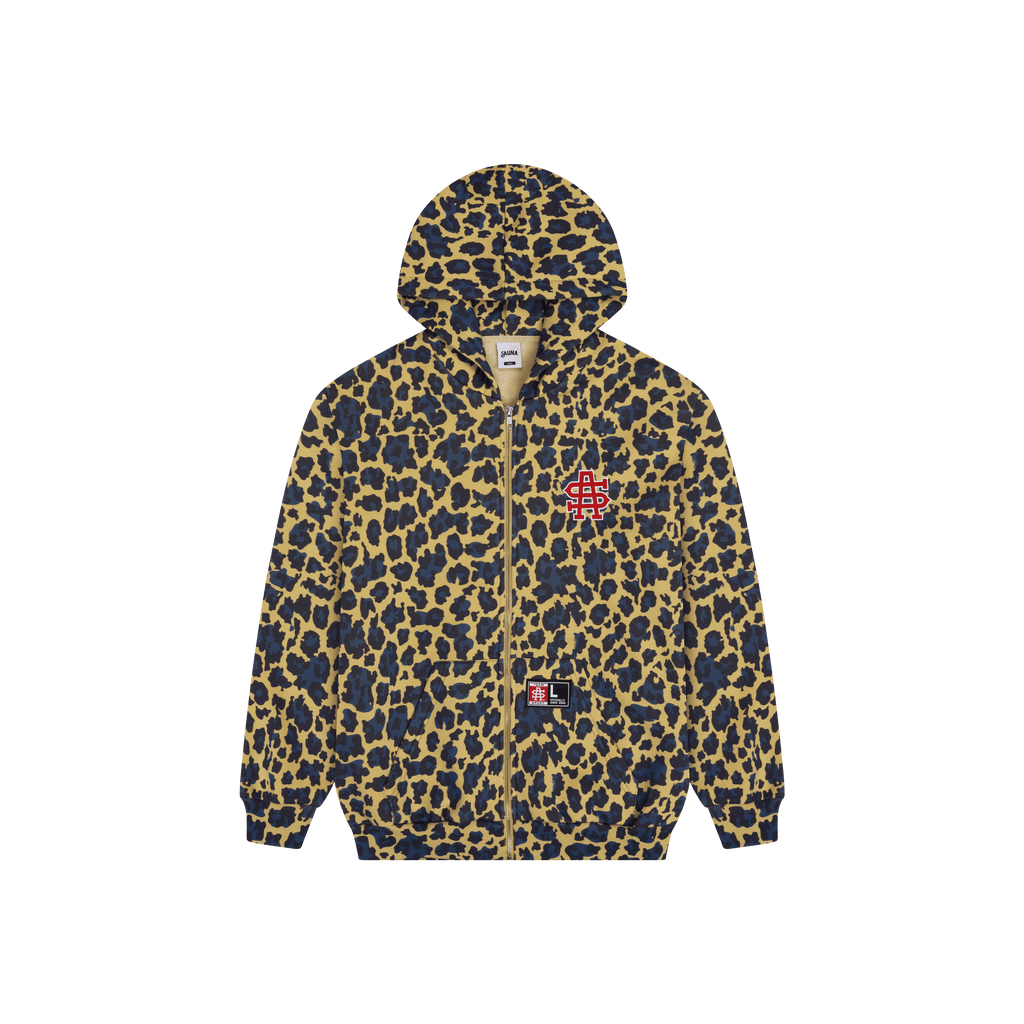 Leopard Zip-Hoodie [Leopard]