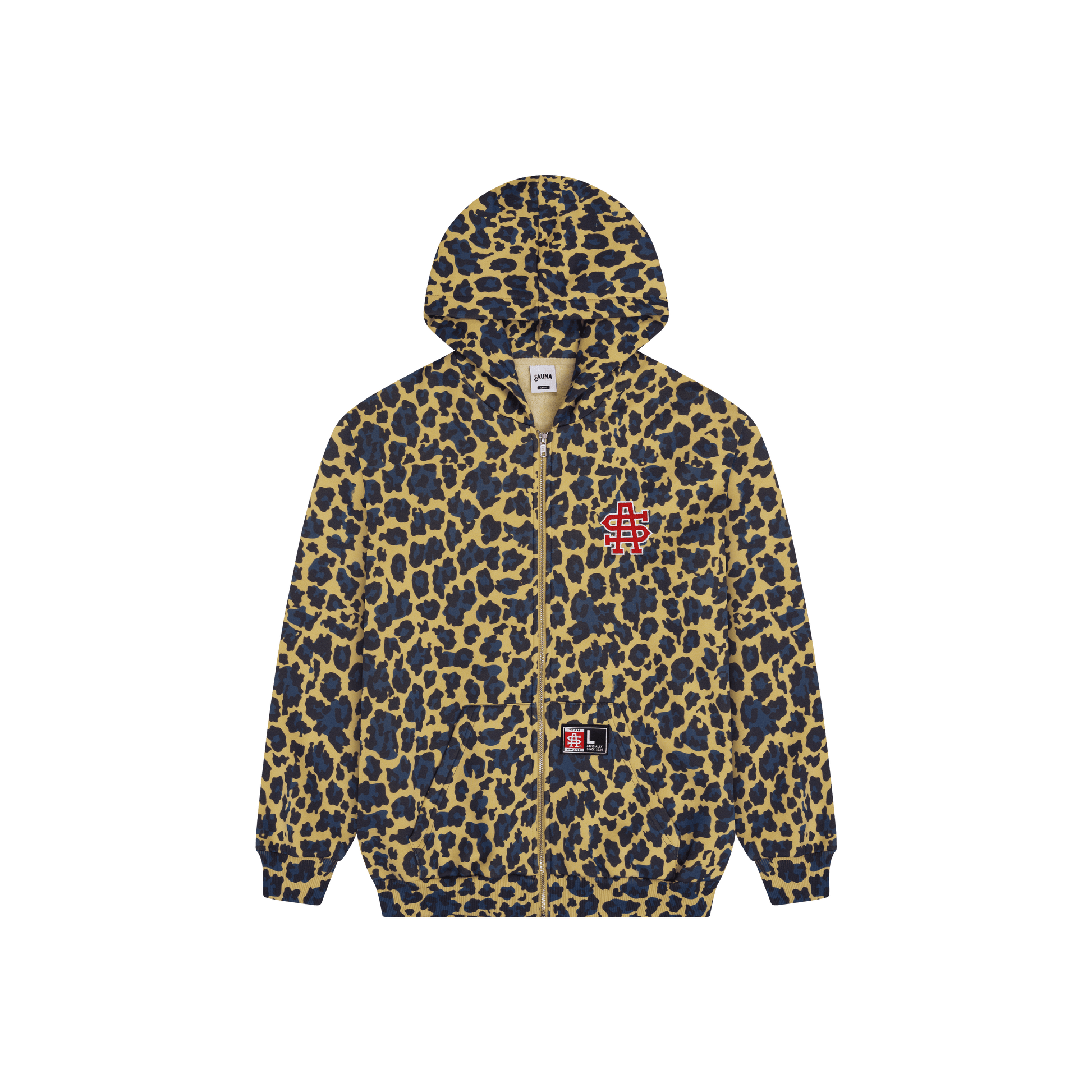 Leopard Zip-Hoodie [Leopard]