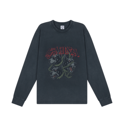 Hound L/S Shirt [Washed Black]