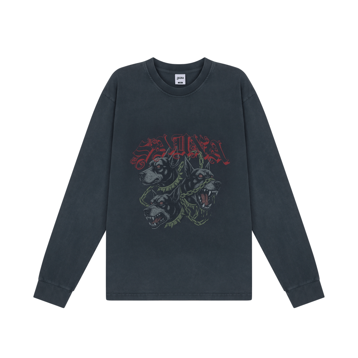Hound L/S Shirt [Washed Black]