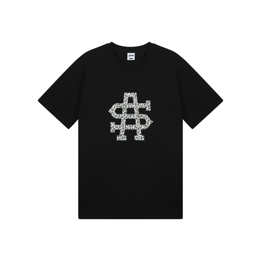 SA Leopard Tee [Black]