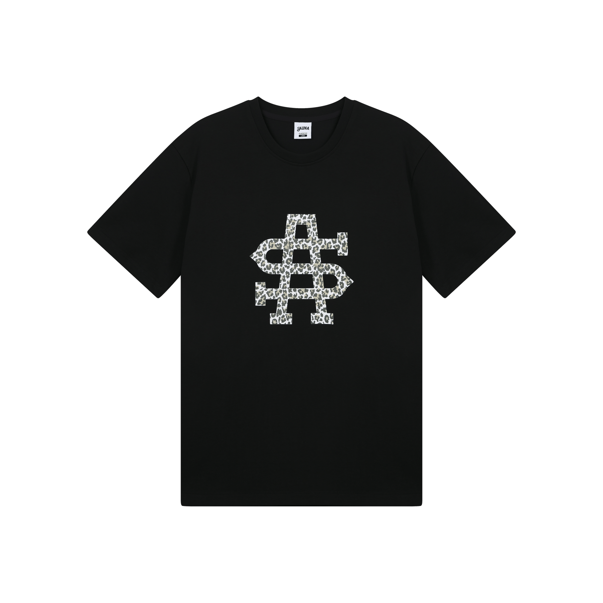 SA Leopard Tee [Black]