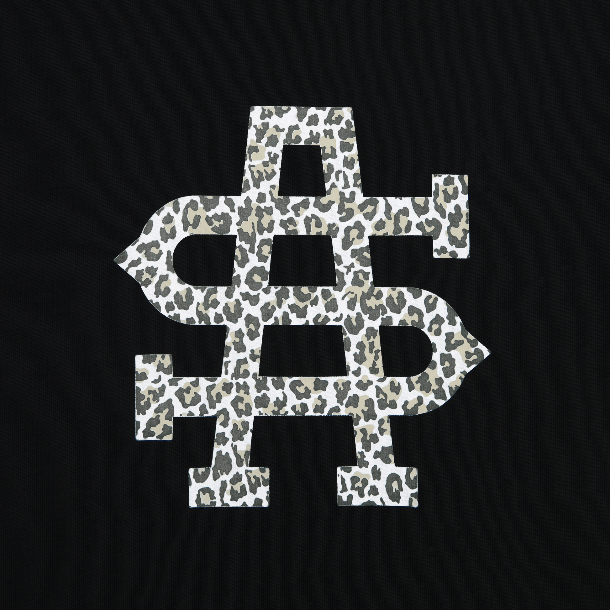 SA Leopard Tee [Black]