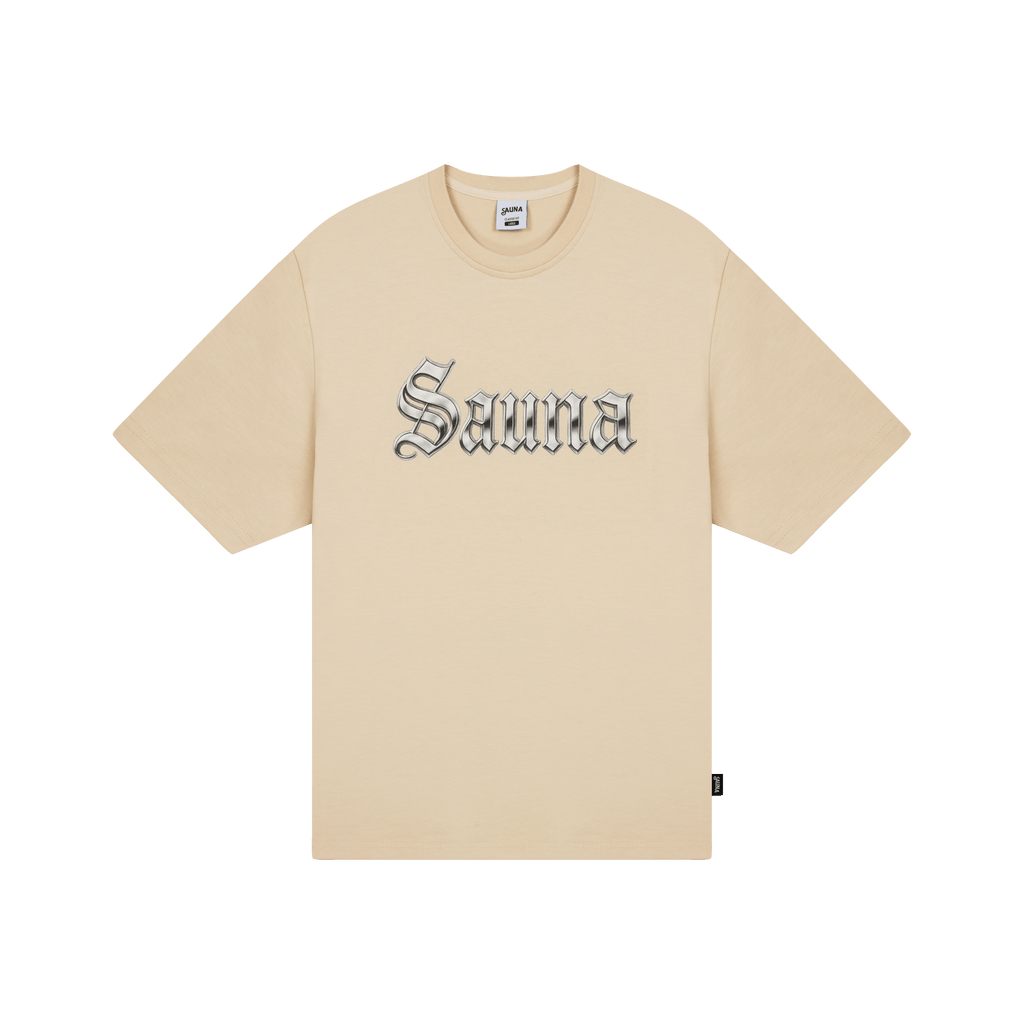Chrome Gothic Tee [Beige]