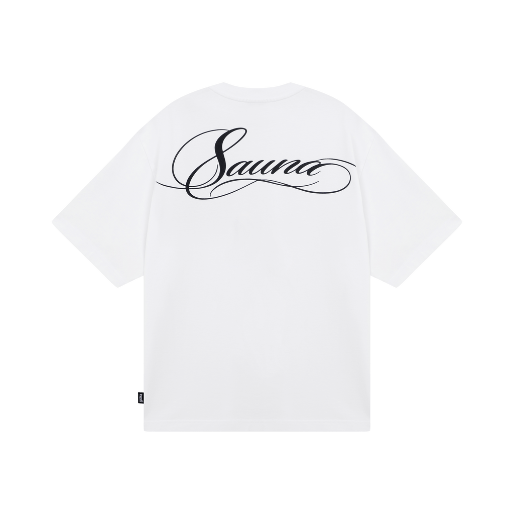 Script Tee [White]