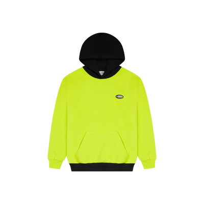 Two Tone Hoodie [Lime Green/Black]