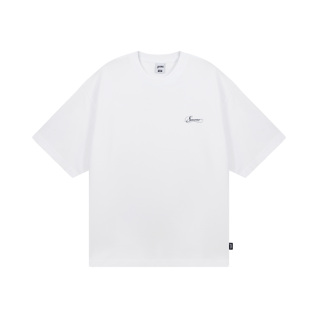 Script Tee [White]
