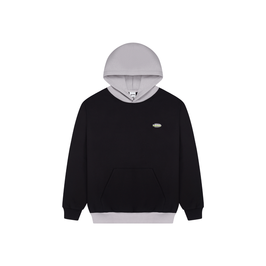 Two Tone Hoodie [Black/Grey]