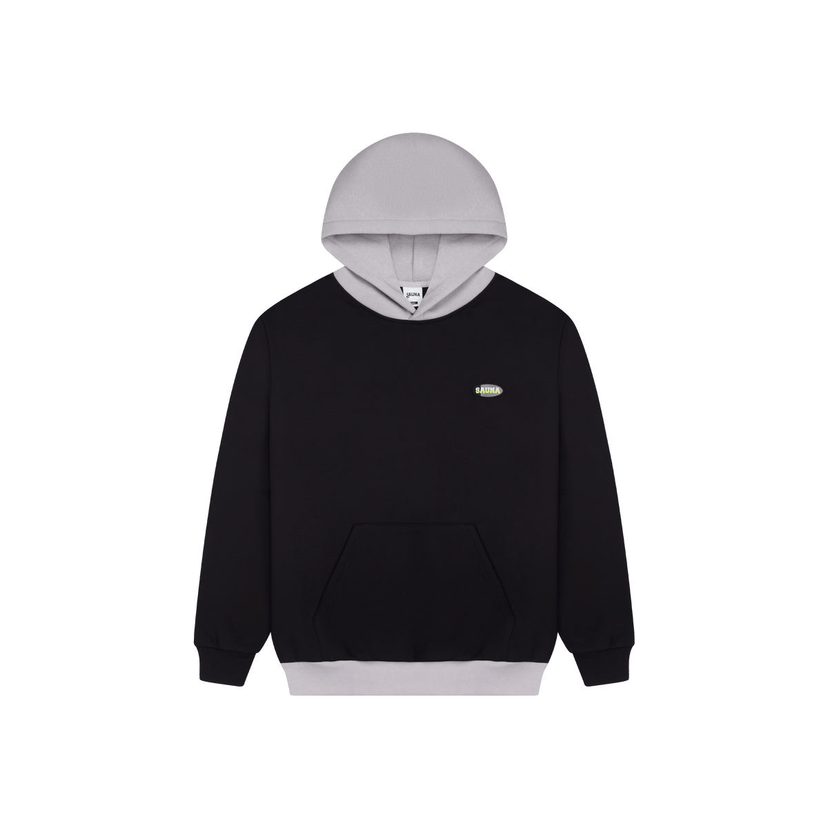 Two Tone Hoodie [Black/Grey]
