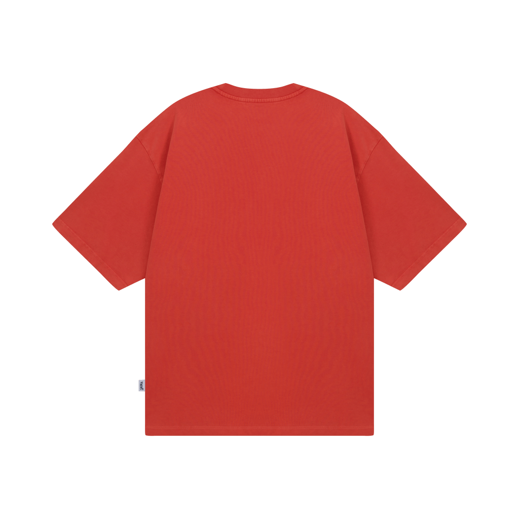Washed Gothic Tee [Red]