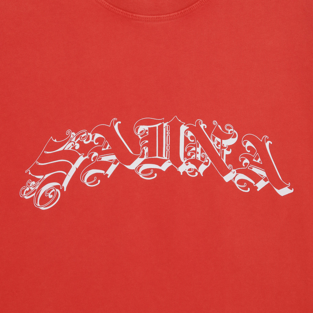 Washed Gothic Tee [Red]