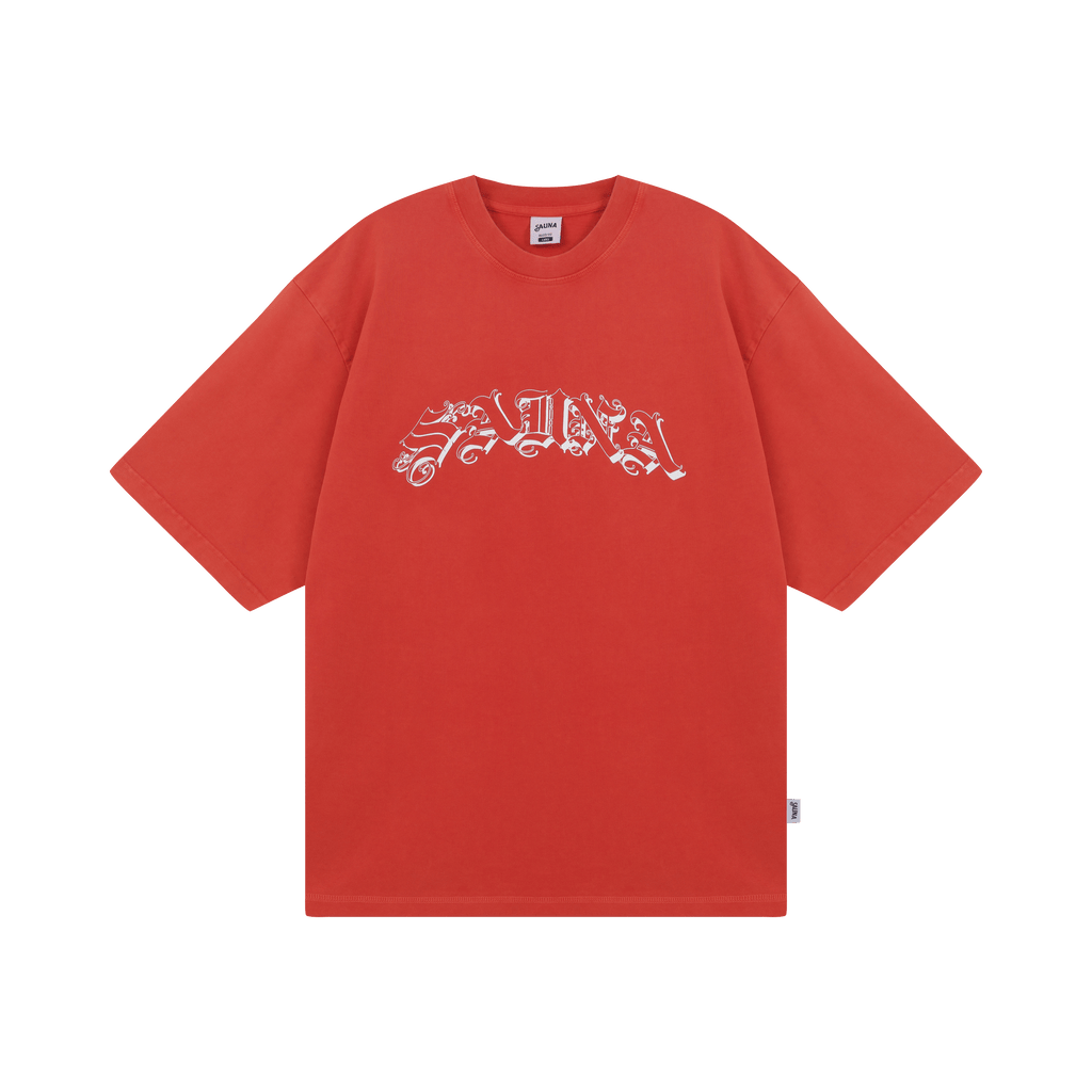 Washed Gothic Tee [Red]