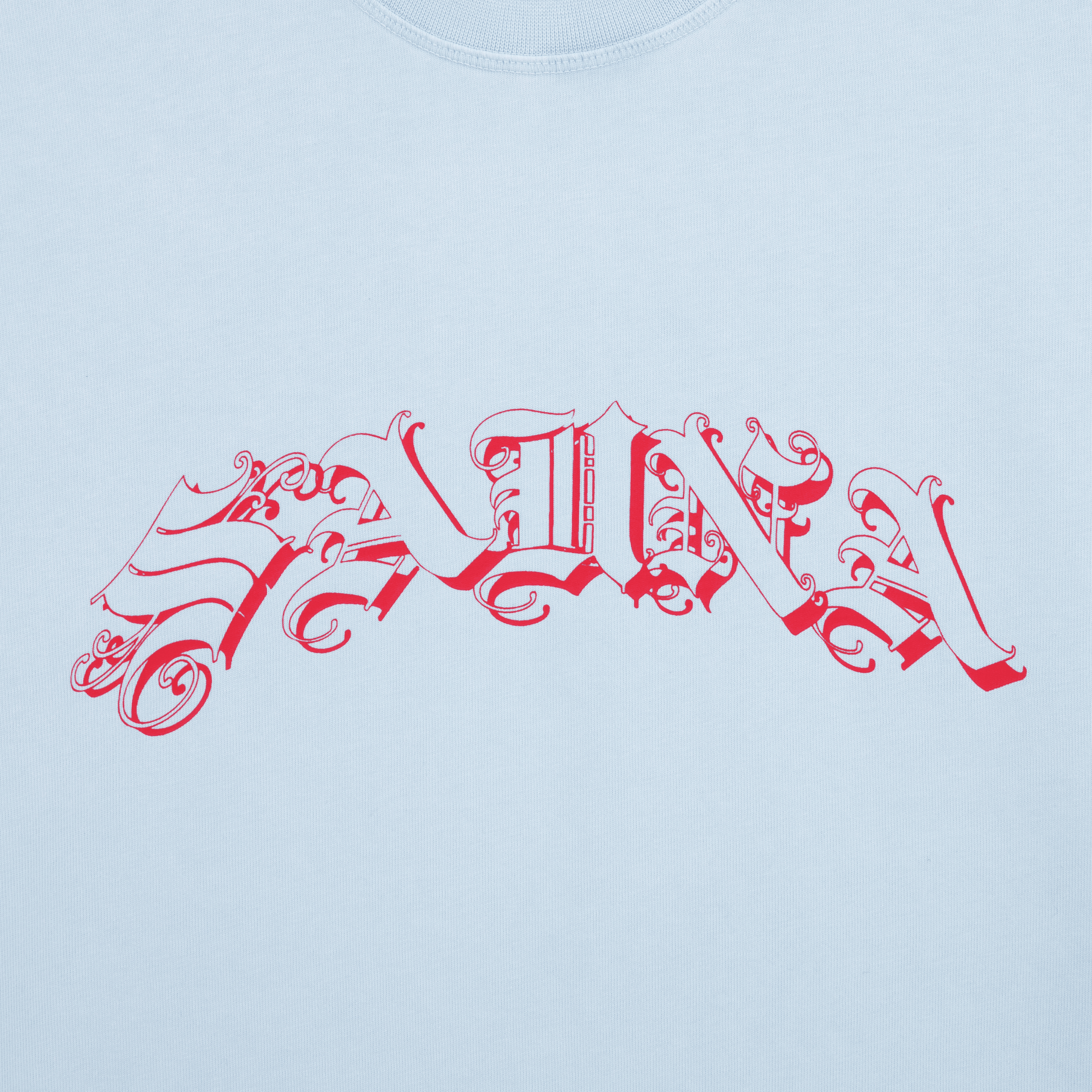 Washed Gothic Tee [Light Blue]