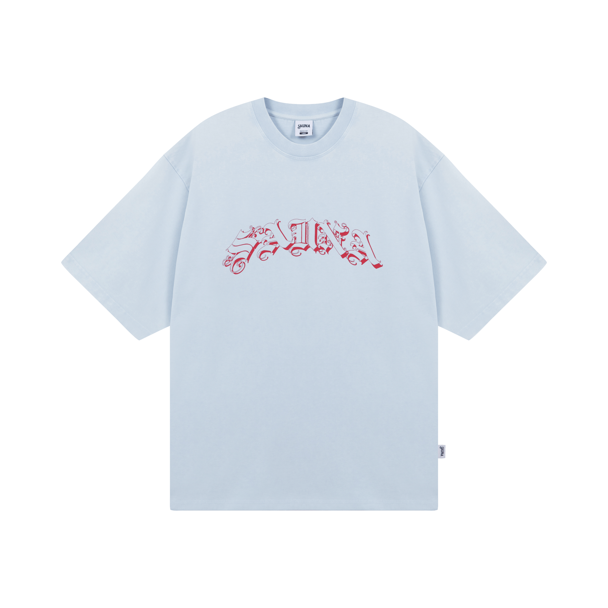 Washed Gothic Tee [Light Blue]