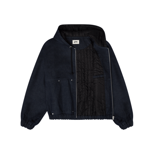 Insulated Work Denim Jacket [DARK NAVY]