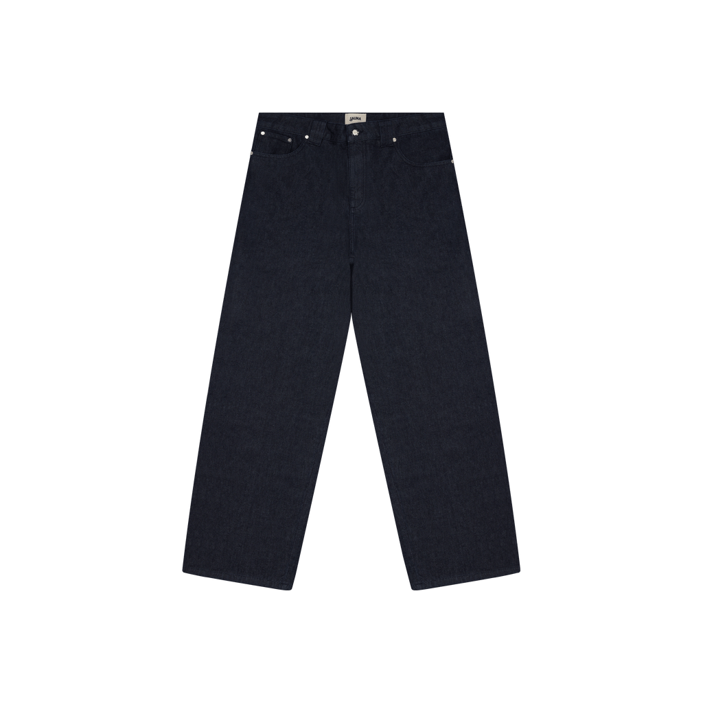 Denim Baggy Jeans [DARK NAVY]